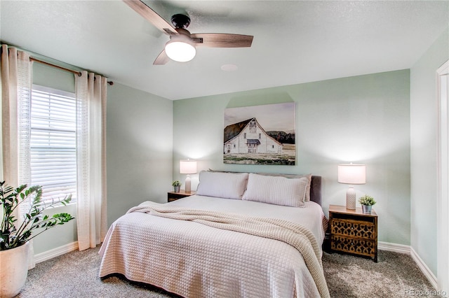 21418 E Stroll Ave, Parker, CO 80138 - carpeted bedroom featuring baseboards and a ceiling fan