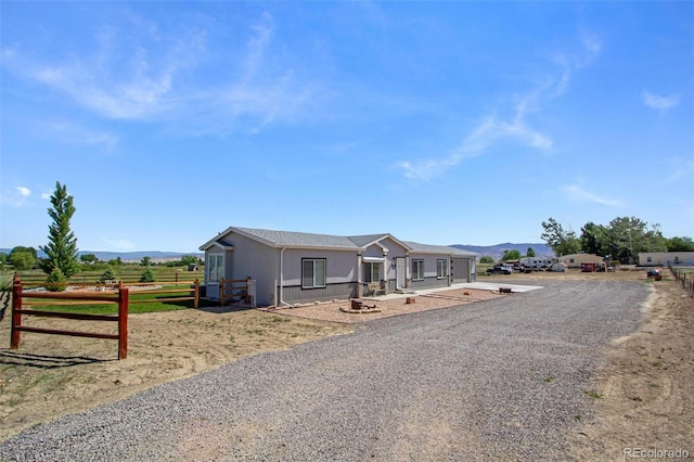 62069 Jade Rd, Montrose, CO 81401 - view of front of property with a mountain view