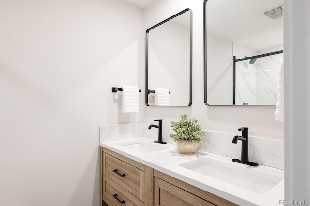 3540 Everett St, Wheat Ridge, CO 80033 - full bath featuring double vanity and a shower