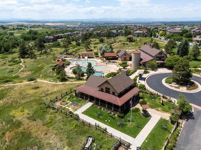 11945 S Saunter Ln, Parker, CO 80138 - drone / aerial view of a pool