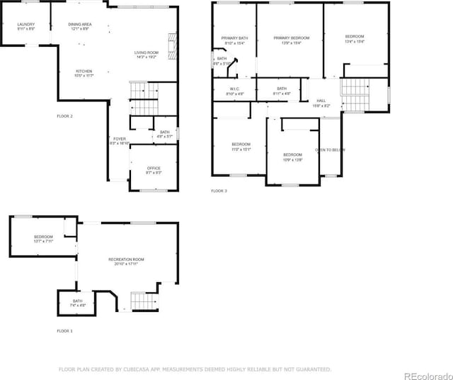 11945 S Saunter Ln, Parker, CO 80138 - view of property floor plan