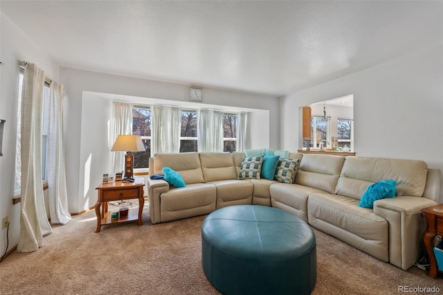 8441 Urban Ct, Arvada, CO 80005 - living area with a healthy amount of sunlight and carpet floors