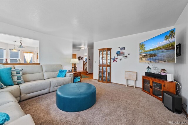 8441 Urban Ct, Arvada, CO 80005 - living area with baseboards and carpet
