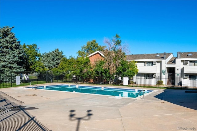 view of pool