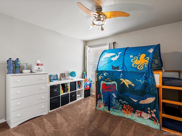 3043 W 109th Pl, Westminster, CO 80031 - carpeted bedroom featuring ceiling fan and baseboards