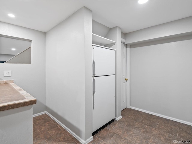 3043 W 109th Pl, Westminster, CO 80031 - bathroom with recessed lighting and stone finish floors