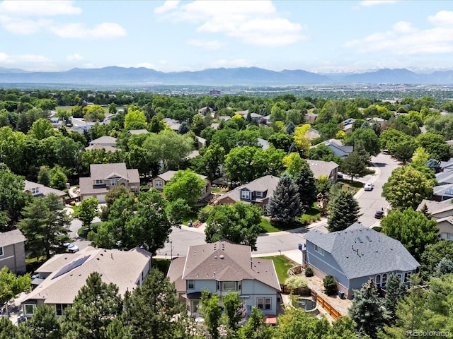3043 W 109th Pl, Westminster, CO 80031 - aerial perspective of suburban area with mountains