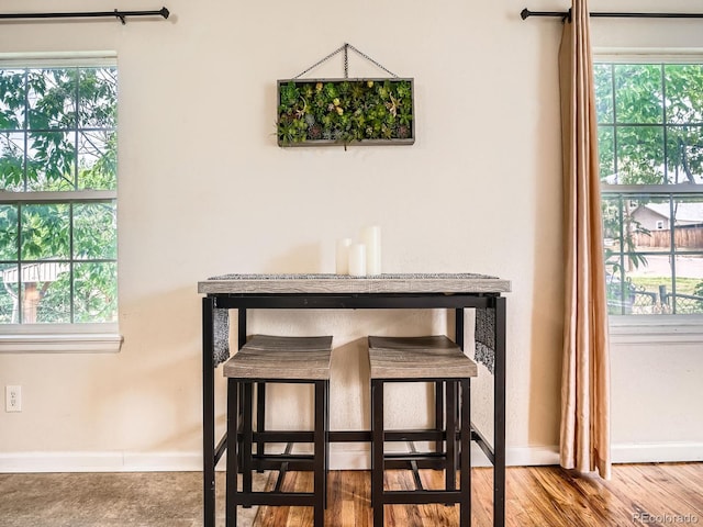 3304 W 3rd Ave, Denver, CO 80219 - dining area featuring baseboards