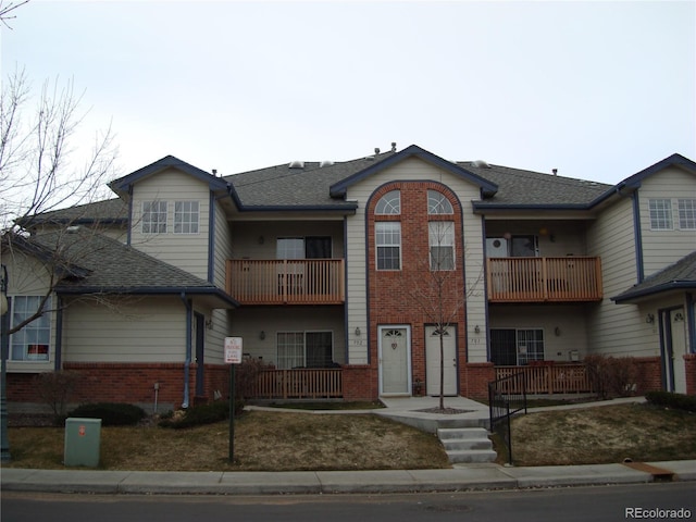 view of townhome / multi-family property