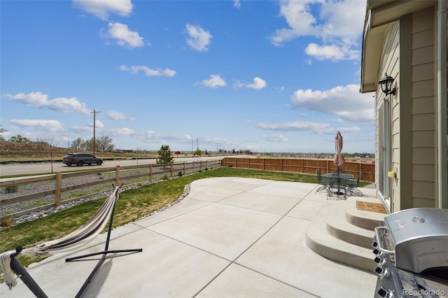 2201 Monte Vista St, Fort Lupton, CO 80621 - view of patio with a fenced backyard