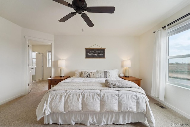 2201 Monte Vista St, Fort Lupton, CO 80621 - bedroom with carpet floors, baseboards, visible vents, and multiple windows