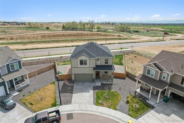 2201 Monte Vista St, Fort Lupton, CO 80621 - bird's eye view featuring a rural view