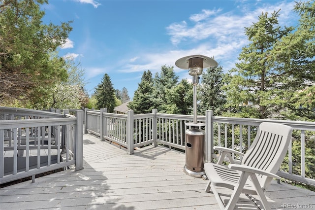 view of deck