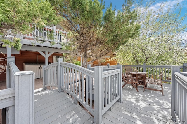 view of deck