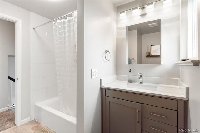 10833 W 61st Ave, Arvada, CO 80004 - full bath featuring vanity and shower / bath combination with curtain