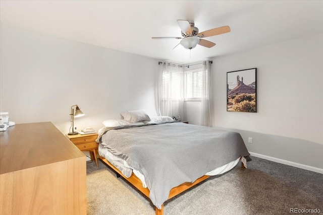 10833 W 61st Ave, Arvada, CO 80004 - bedroom with light colored carpet and ceiling fan