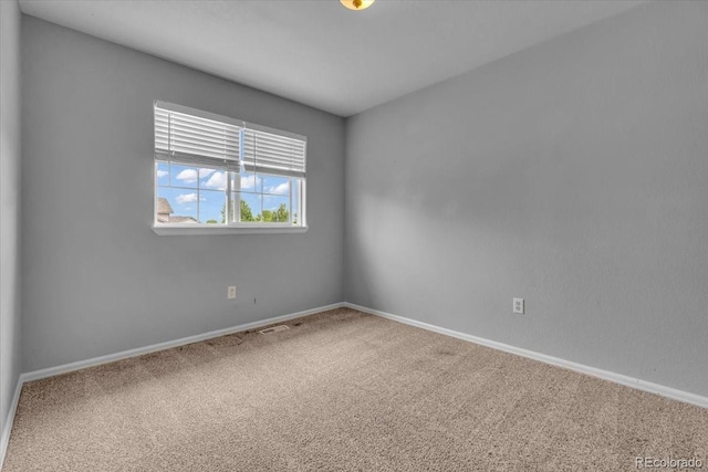 5286 Rustic Ave, Firestone, CO 80504 - spare room featuring carpet flooring and baseboards