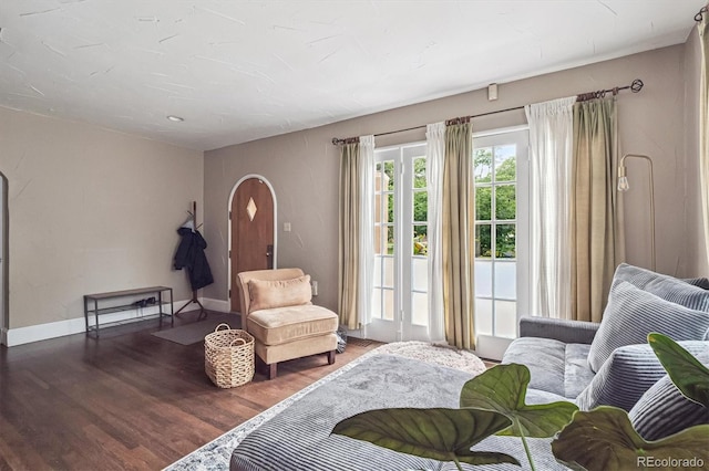1295 S Downing St, Denver, CO 80210 - bedroom with wood finished floors and baseboards