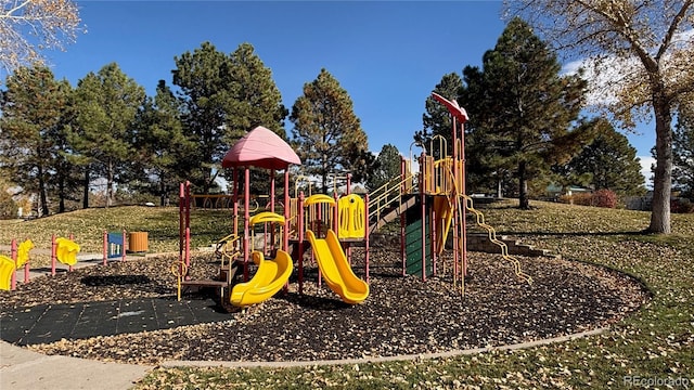 view of play area