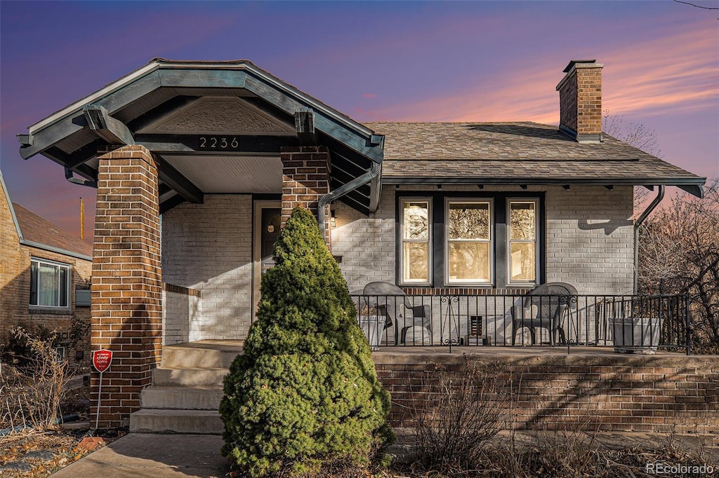 view of front of house