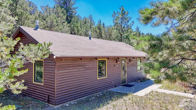 15270 Chimney Rock Rd, Nathrop, CO 81236 - view of front facade with a shingled roof