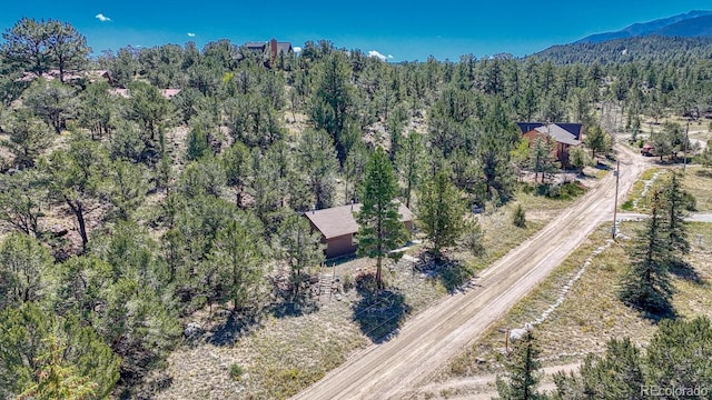15270 Chimney Rock Rd, Nathrop, CO 81236 - bird's eye view of a heavily wooded area and mountains
