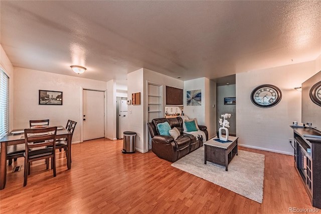 7945 York St Unit 2, Denver, CO 80229 - living room with light wood-style flooring and baseboards