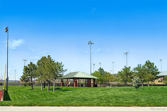 494 Black Feather Loop Unit 108, Castle Rock, CO 80104 - view of property's community featuring a gazebo
