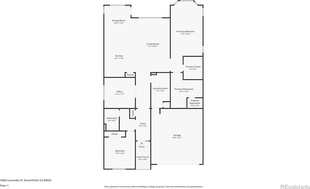15852 Lavender Pl, Broomfield, CO 80023 - view of room layout