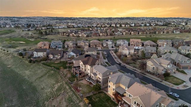 11991 Hazy Hills Dr, Parker, CO 80138 - bird's eye view with a residential view
