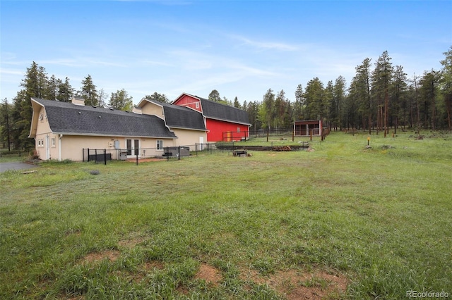 31551 Black Widow Dr, Conifer, CO 80433 - view of yard