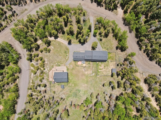 31551 Black Widow Dr, Conifer, CO 80433 - aerial view