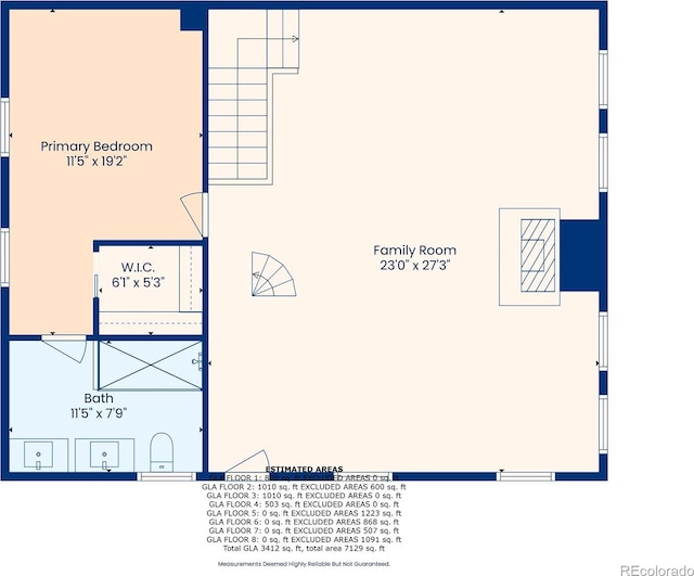 31551 Black Widow Dr, Conifer, CO 80433 - view of property floor plan