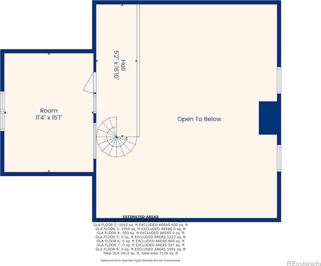 31551 Black Widow Dr, Conifer, CO 80433 - view of property floor plan