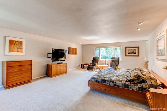 8888 W 37th Pl, Wheat Ridge, CO 80033 - bedroom with carpet and baseboard heating