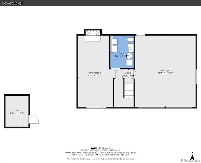 9099 W Harvard Pl, Lakewood, CO 80227 - home floor plan