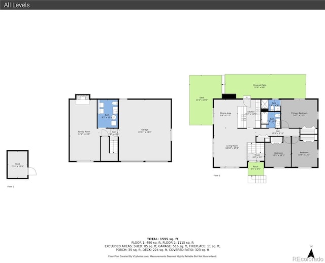 9099 W Harvard Pl, Lakewood, CO 80227 - home floor plan