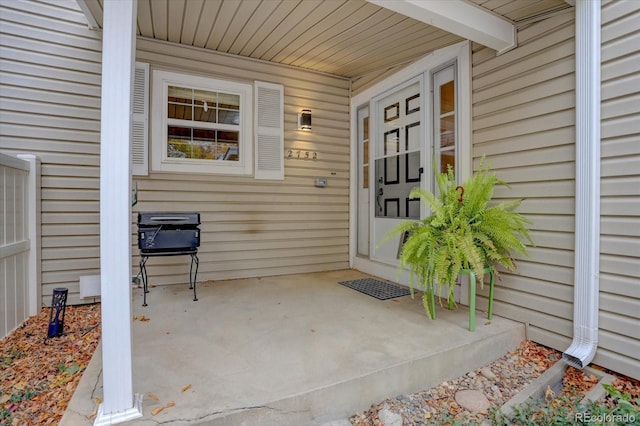 view of property entrance