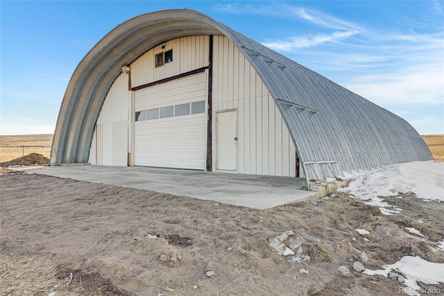 view of outdoor structure