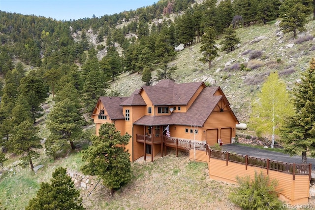 33095 Bergen Mountain Rd, Evergreen, CO 80439 - view of subject property featuring a forest