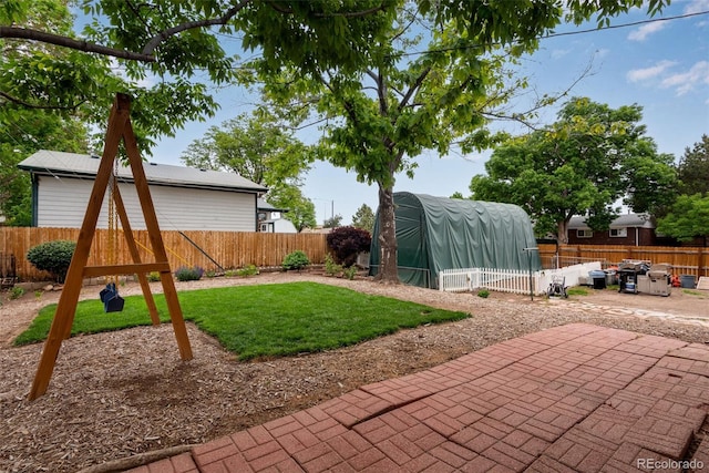 147 Wallace St, Northglenn, CO 80234 - view of yard with a patio area