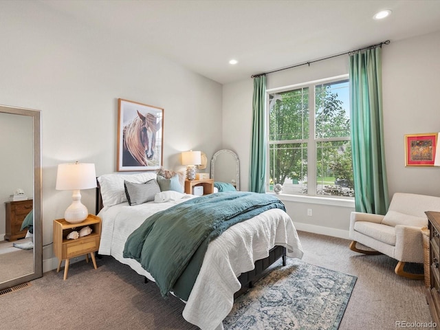 2113 Fountain Cir, Erie, CO 80516 - bedroom featuring carpet, recessed lighting, and baseboards