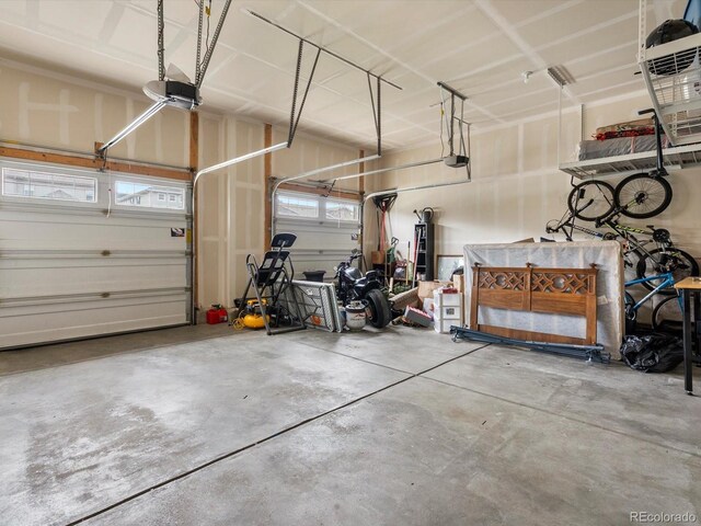 2113 Fountain Cir, Erie, CO 80516 - garage with a garage door opener