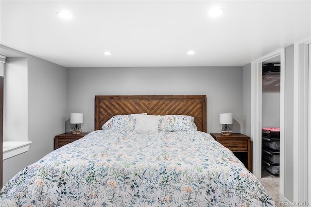 3509 N Monroe St, Denver, CO 80205 - bedroom featuring recessed lighting and carpet flooring