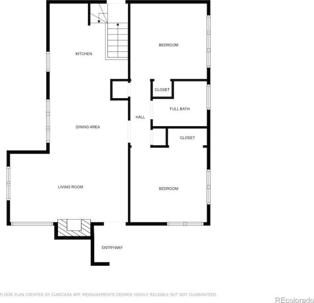 3509 N Monroe St, Denver, CO 80205 - view of property floor plan