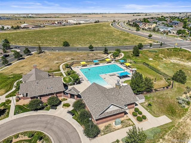 23534 E 5th Pl, Aurora, CO 80018 - aerial view of a pool