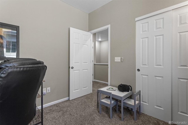 23534 E 5th Pl, Aurora, CO 80018 - home office featuring carpet floors and baseboards