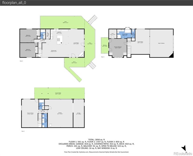 1567 Tapadero Rd, Bailey, CO 80421 - view of room layout