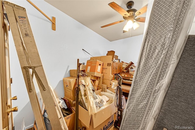 6631 E 78th Ave, Commerce City, CO 80022 - storage area with ceiling fan