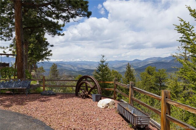 29095 Summit Ranch Dr, Golden, CO 80401 - view of mountain background